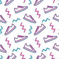 Generate seamless neon tile designs showcasing dynamic lines and wave patterns on white suitable for edgy product packaging and digital experiences concept as Blend neon wave forms Clear vector