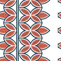 Generate modern seamless patterns using ethnic repeats including traditional motifs and regional colors for multicultural branding concept as Blend regional colors and traditional Clear vector