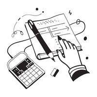 Flat lay of a phone and earbuds with a notebook symbolizing communication tools in double exposure with copy space concept as A flat lay of a phone and earbuds intertwined with a Clear vector