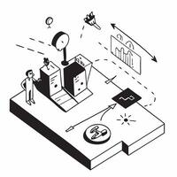 flat icon Self Improvement Reading concept as A person reads self help books to gain new insights and strategies for self improvement and personal growthSimple flat illustration i Clear vector