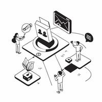 flat icon eSports Team Training Session concept as An eSports team trains intensively honing skills and strategies for upcoming competitive tournamentsSimple flat illustration in Clear vector