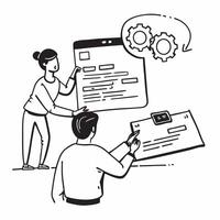 Executive Coach in Strategy Session concept as An executive coach discusses strategic planning and goal setting with senior managers in a boardroom in Photo Stock Concept Clear Set 2 vector