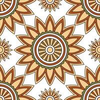 Ethnic patterns seamless design with geometric shapes and earthy tones for a modern organic vibe concept as Geometric ethnic patterns with earthy tones perfect for a modern and org Clear Set 2 vector