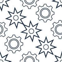 Envision seamless pattern futuristic interfaces dynamic overlays crisp white balance bold geometry synergy concept as Depict interactive HUD grids merging minimal lines luminous ic Clear vector