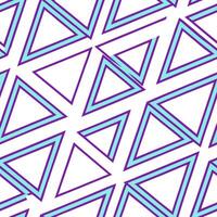 Emphasize triangular prisms layered in holographic color sequences maintain crisp white dividers finalize advanced seamless tile concept concept as Overlay triangular prisms with s Clear vector
