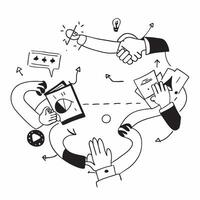 Efficient Resource Allocation concept as Managers optimize resource allocation to improve productivity and operational efficiency in their departments in Photo Stock Concept Clear vector