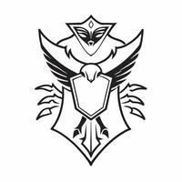 Eagle Emblem Tiles concept as Majestic eagle emblem tiles that represent American freedom and vigilance ideal for government or patriotic settings in Photo Stock Concept Clear vector