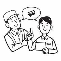 Driving Instructor at Work concept as A driving instructor guides a new driver providing calm instructions and encouragement during a driving lesson in Photo Stock Concept Clear vector