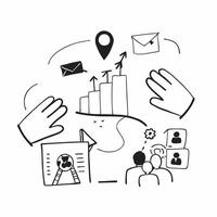 Diversity and CSR Integration concept as A corporation integrates diversity and inclusion principles within its CSR strategy to enhance corporate culture in Photo Stock Concept Clear vector