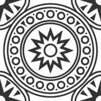 Devise random tile repeats combining tribal ornamentation and geometric shapes ideal for brand differentiation or social media campaigns concept as Arrange bold angles swirling lin Clear vector