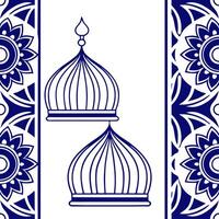 Develop unique seamless tile patterns that mix traditional cultural themes with modern aesthetics and white balance for digital use concept as Traditional cultural themes are combi Clear vector