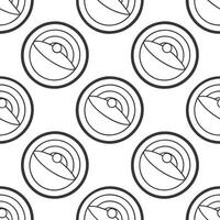 Develop seamless tile layouts using exoplanet radar screens swirling data arcs minimal color usage and crisp white frames for futuristic flair concept as Exoplanet radar screens sw Clear vector