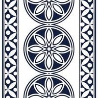 Develop seamless patterns that combine traditional crafts with geometric motifs highlighting intricate details and isolated white space for contrast concept as Geometric patterns m Clear vector