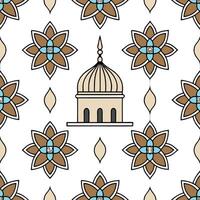 Develop seamless ethnic patterns using illustrated motifs from local cultures perfect for creating visual identities for brands and products concept as Use cultural motifs and illu Clear vector