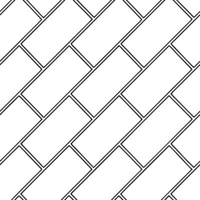 Design tile arrays with trapezoid chip lines subtle color pops strong white isolation giving advanced digital geometry effect concept as Trapezoid chip lines weave subtle pops of c Clear