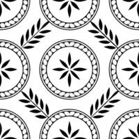 Develop a seamless tile pattern based on Celtic symbols and icons incorporating intricate knots and geometric elements for a modern cohesive design concept as Integrate traditiona Clear Set 4 vector