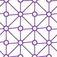 Design seamless virtual pattern integrating digital grids neon pathways and geometric nodes with white balance concept as Showcase futuristic virtual networks through structured ti Clear vector