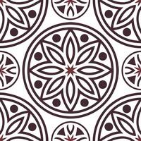 Design visually dynamic seamless tiles featuring bold ethnic symbols and modern design trends for use in advertising and product development concept as Integrate global art influen Clear vector
