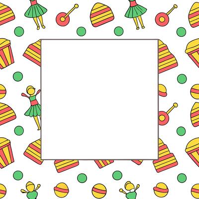 Design seamless tile patterns with cultural celebration iconography such as dance music and food all framed by clear white space concept as Celebration themes such as dance music a Clear