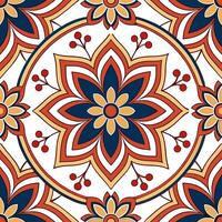 Design seamless tile patterns using traditional Turkish textiles incorporating floral and geometric elements with rich colors concept as Combine traditional Turkish textiles with Clear Set 2 vector