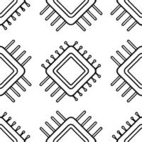 Design seamless tile patterns inspired by printed circuit boards with intricate trace details and isolated white balance for tech brand visuals concept as Utilize intricate trace d Clear Set 5 vector