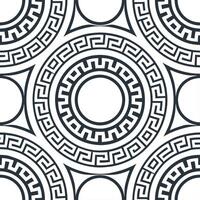 Design seamless tile pattern based on ancient Greek art incorporating traditional symbols intricate details and classical geometry concept as Create a modern tile design inspired Clear vector