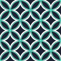 Design seamless tile featuring futuristic shapes luminous lines white highlights fostering advanced synergy concept as Depict radiant geometry balanced negative space and neon acce Clear vector