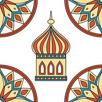 Design seamless patterns reflecting the beauty of local traditions incorporating vibrant colors and isolated white backgrounds for marketing use concept as Integrate cultural icons Clear vector