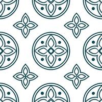 Design seamless ethnic tile patterns with repeated cultural motifs perfect for modern packaging and advertising applications concept as Use cultural motifs and ethnic symbols in re Clear Set 2 vector