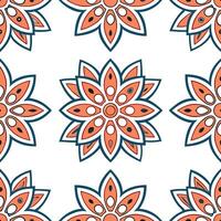 Design seamless ethnic tiles with repeating cultural patterns bold color schemes and white space for a modern twist on traditional art concept as Bold ethnic cultural patterns are Clear vector