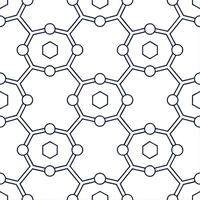 Design seamless digital network tile featuring interconnected data nodes abstract circuits and white balanced clarity concept as Showcase digital connectivity through structured pa Clear vector