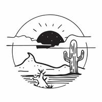 Desert Sunset Serenity concept as The desert comes alive at sunset with cacti silhouettes against a fire red sky offering a moment of serenity in Photo Stock Concept Clear Set 2 vector
