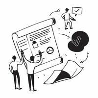 Data Privacy Legal Framework concept as Legal advisors working on developing a robust legal framework for data privacy within an organization in Photo Stock Concept Clear vector