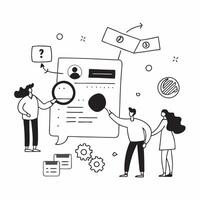Cybersecurity Awareness Campaign concept as An organization launches a cybersecurity awareness campaign to educate employees about data privacy best practices in Photo Stock Conce Clear vector
