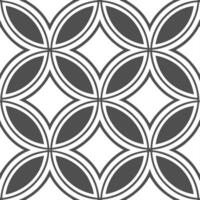 Curate symmetrical tile art layering random tribal details crisp geometric partitions minimal color usage wide white margin concept as Layered design merges random motifs with cri Clear vector