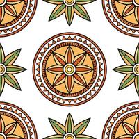 Create timeless seamless patterns from diverse African tribal art offering an elevated design approach for high end branding and cultural recognition concept as Blend natural eleme Clear vector