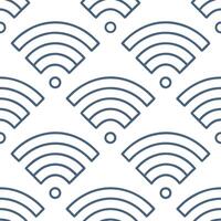 Create seamless tile patterns with futuristic technology inspired symbols including cloud computing AI and digital circuits with isolated white balance concept as Merge cloud compu Clear vector