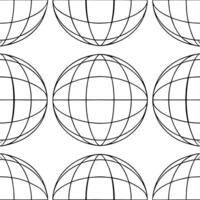 Create seamless tile patterns using VR wireframe worlds futuristic grids and crisp white intervals for high tech branding concept as Wireframe VR worlds repeat across grids Crisp Clear vector