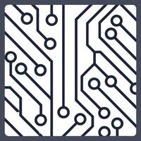 Create seamless tile patterns using abstract circuit board motifs and digital data flows with isolated white for futuristic tech branding visuals concept as Combine abstract circui Clear vector