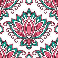 Create seamless tile patterns based on traditional Southeast Asian decorations focusing on lotus flowers dragons and rich patterns concept as Draw inspiration from Southeast Asian Clear Set 2 vector