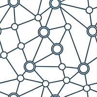 Create seamless tile pattern featuring interconnected digital grid circuits with isolated white balance for a modern high tech network visualization concept as Develop a tile desi Clear vector