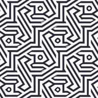 Create seamless cosmic labyrinth repeats combining vortex lines star illusions and negative white for ultra modern marketing or trade show booths concept as Merge vortex like lines Clear vector