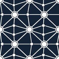 Create minimalistic seamless cyber tile with structured wireframe grids high contrast white zones and digital pulses concept as Capture futuristic wire connections with a clean cyb Clear vector