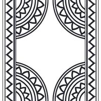 Create intricate seamless tile patterns with ethnic borders incorporating regional designs and isolated white balance for minimalistic yet cultural visuals concept as Showcase regi Clear vector