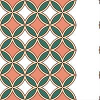 Create intricate geometric tile patterns using traditional weaving techniques subtle gradients and vibrant contrast concept as Geometric shapes from cultural weaves intertwine Su Clear vector