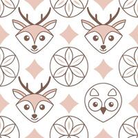 Create a seamless tile pattern based on Indian block printing techniques focusing on floral motifs and vibrant colors concept as Integrate floral motifs and intricate block print Clear Set 2 vector