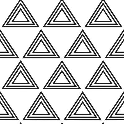Craft streamlined triangle circuits data line overlays wide white negative space delivering refined geometric tech synergy concept as Triangle circuits stack with data line overlay Clear