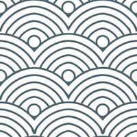 Craft oscillating wave arcs layered with minimal circuit markers separated by broad white emptiness for futuristic clarity concept as Oscillating arcs overlay subtle circuit marker Clear vector