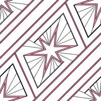 Craft seamless pattern featuring futuristic interfaces geometric layering white isolation progressive design theme concept as Highlight advanced display grids fusing wireframe arcs Clear vector