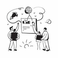 Corporate Environmental Workshop concept as Corporations organize workshops to educate employees about environmental conservation and practices in Photo Stock Concept Clear vector